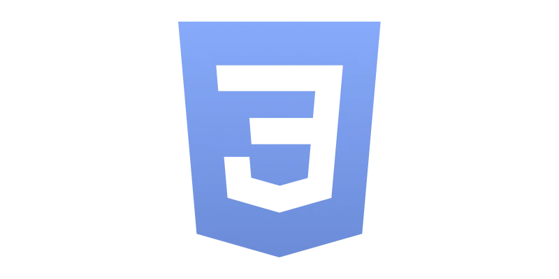 CSS logo stylized